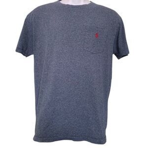 Polo Ralph Lauren Men's Blue Heather Short Sleeve Cotton Tee T-Shirt Size S